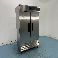 LabRepCo Double Door Stainless Steel Refrigerator image 1